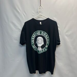 Jasmine Dragon White Teas Graphic T-Shirt Avatar Uncle Iroh XL